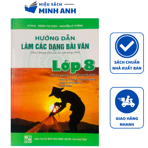 Sách - Hướng dẫn làm các dạng bài Văn lớp 8