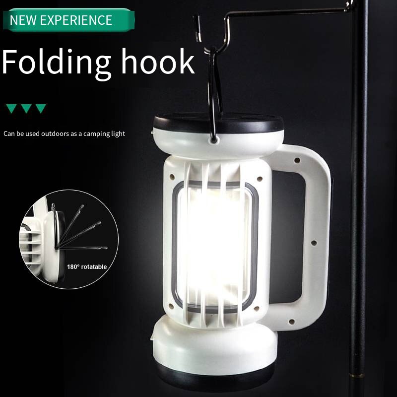 New 200W LED Strong Light Hand Lamp USB Rechargeable Flashlight Portable Searchlight With COB Side Light Power B Flashlight