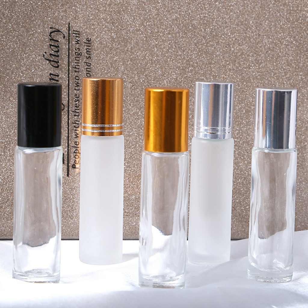 10 Chiếc Chai Bi Lăn Thủy Tinh 10ml -Lumbley