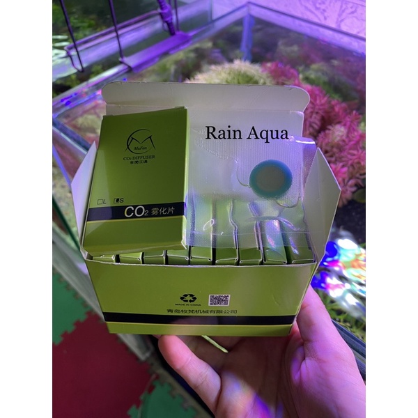 CỐC SỦI CO2 INOX MUFAN KÈM NÚT HÍT . Rain Aqua