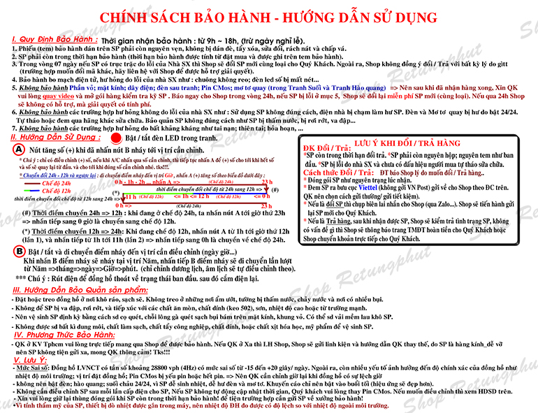 Lịch Vạn Niên - Mã Đáo K121