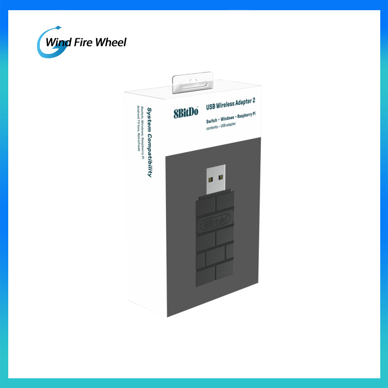 8bitdo Usb Wireless Receiver Second Generation Receiver Compatible For Ps5 Ps4 Bluetooth-compatible Adapter Compatible For Windows/Switch