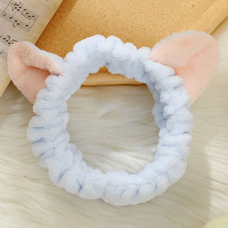 Băng đô rửa mặt hình mèo cute BD05