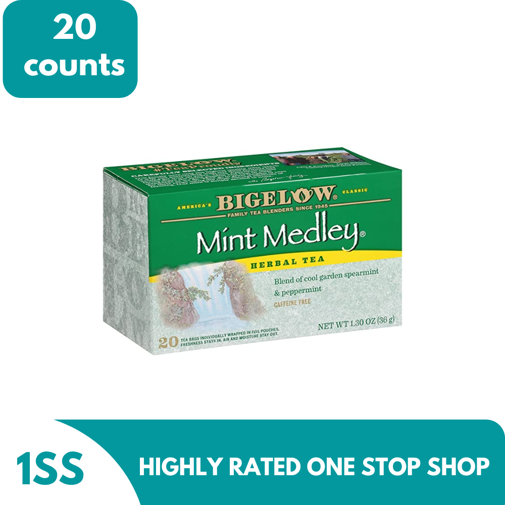 BIgelow Mint Medley Herbal Tea 20 counts Lazada PH