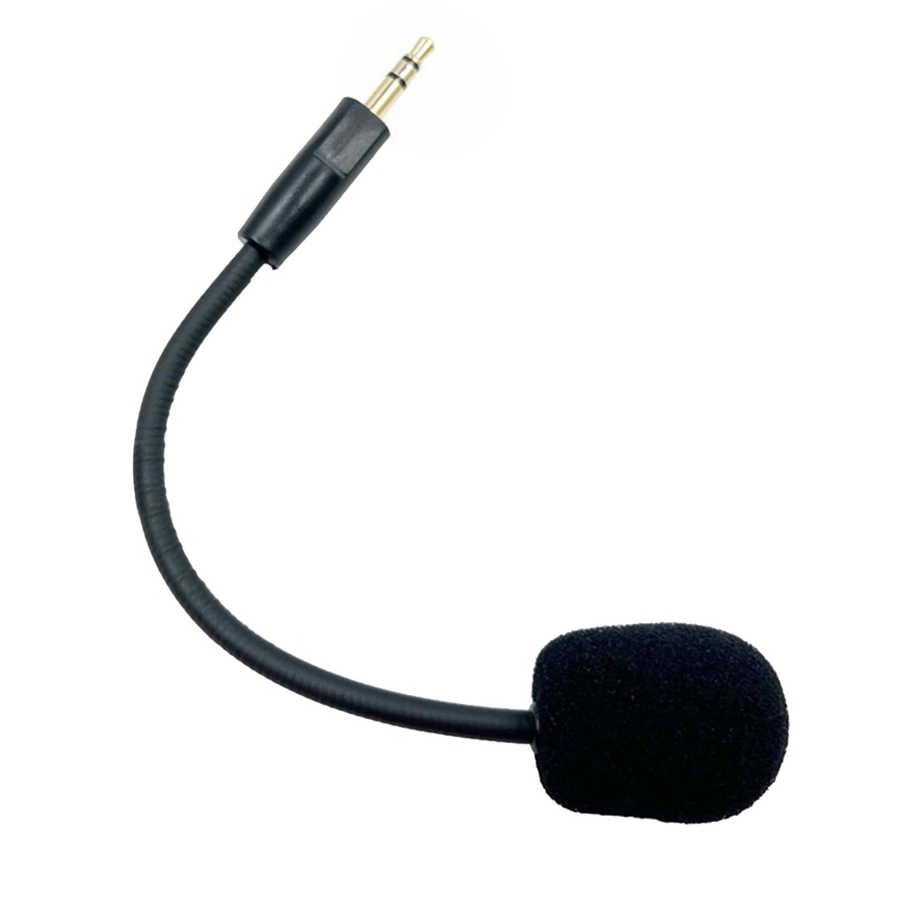 Microphone Replacement Game Mic for Hyper X Cloud Orbit S Wireless Gaming Headset, Detachable Headphones Mic Boom