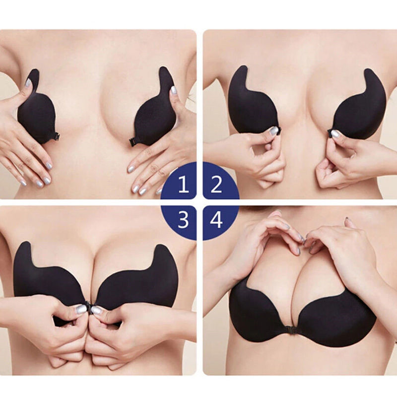Push%20Up%20Silicone%20Bra%20Self%20Adhesive%20Seamless%20Strapless%20Bra%20Front%20Closure%203/4%20Cup%20Gel%20Invisible%20Bras%20for%20Women%20Backless%20-%20Image%2010