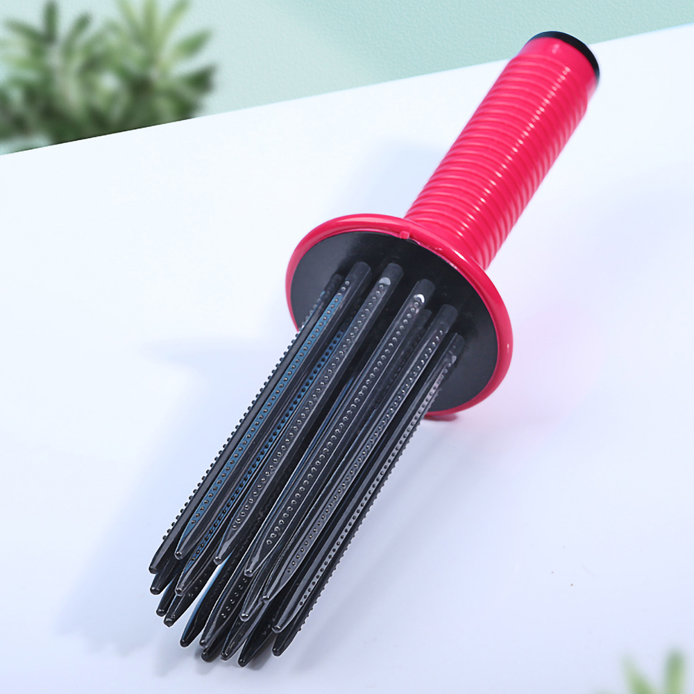 Wenefang Fashion Air Curling Comb Fluffy Styling Curler Adjustable Air Volume Comb Heatless Curling Make Up Brush Roller Tools Hair Styling Tool. 
