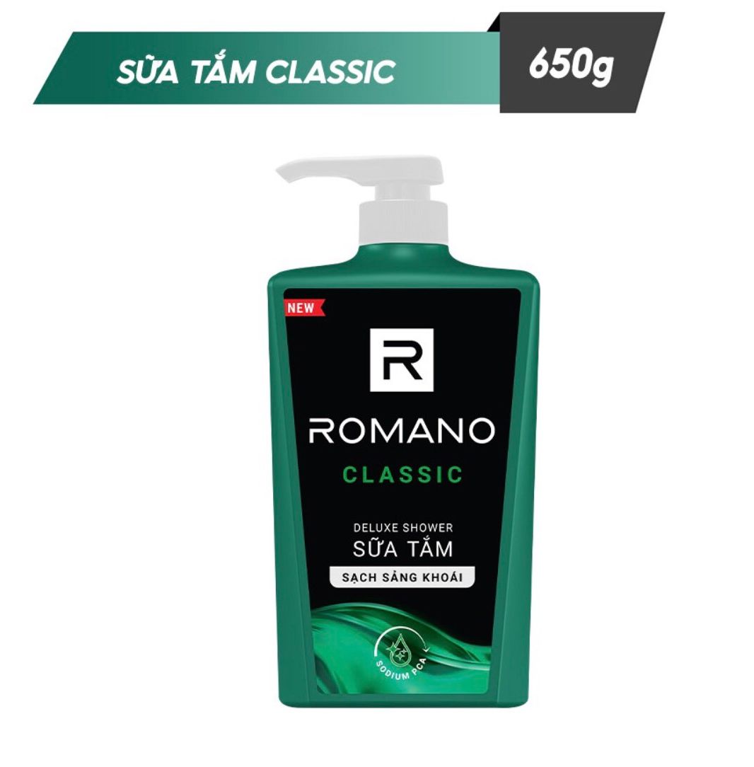 Sữa tắm Romano Classic 650g
