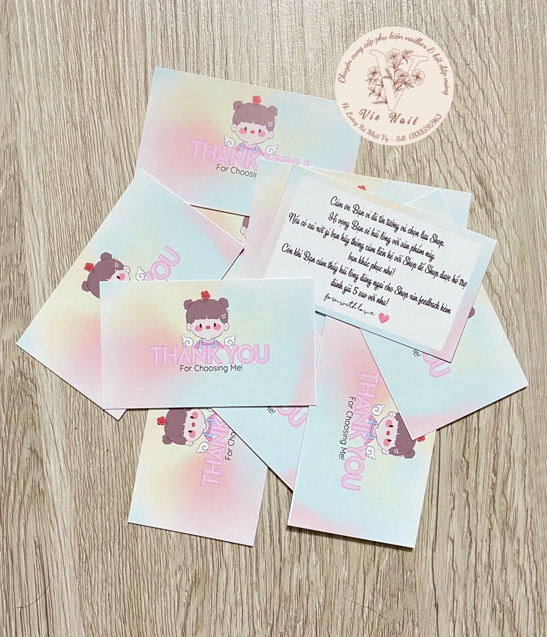 Thẻ cảm ơn/ Card Thank You