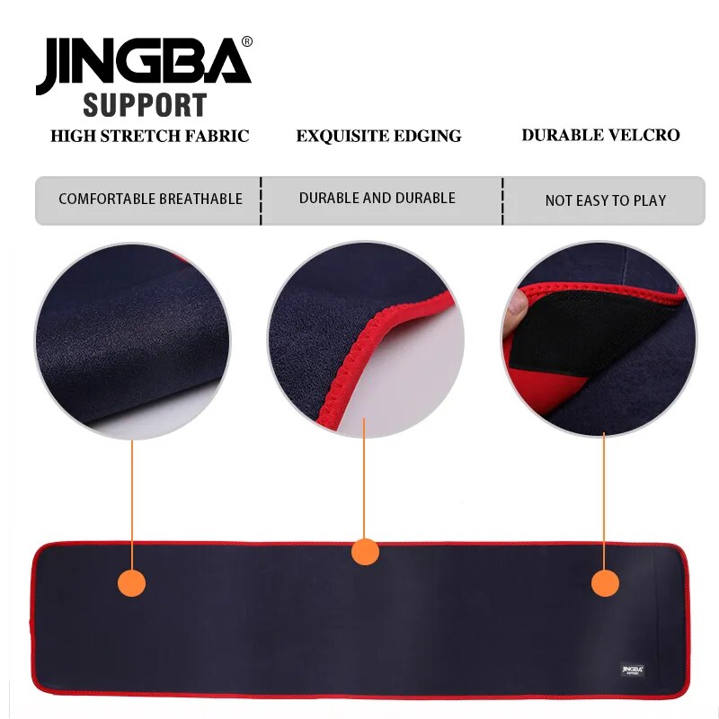 JINGBA%20SUPPORT%20New%20Back%20waist%20support%20sweat%20belt%20waist%20trainer%20waist%20trimmer%20musculation%20abdominale%20fitness%20belt%20Sports%20Safety%20-%20Image%205