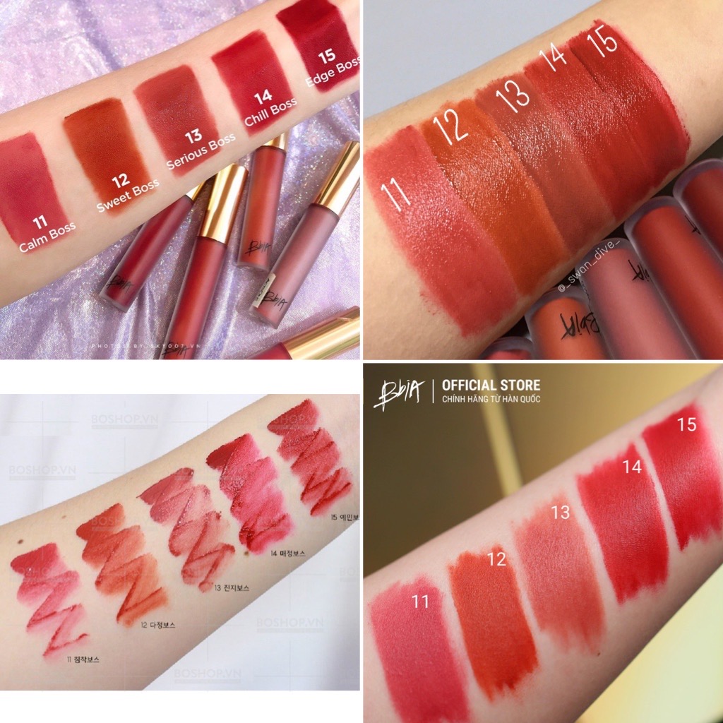 [HCM]Son BBia Last Velvet Lip Tint các version