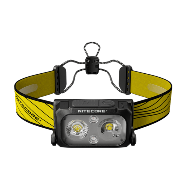 Nitecore nu25 ul v2 có thể sạc lại đèn pha 400lumens kép chùm được trang bị đèn pha đèn pha đèn pha siêu nhẹ