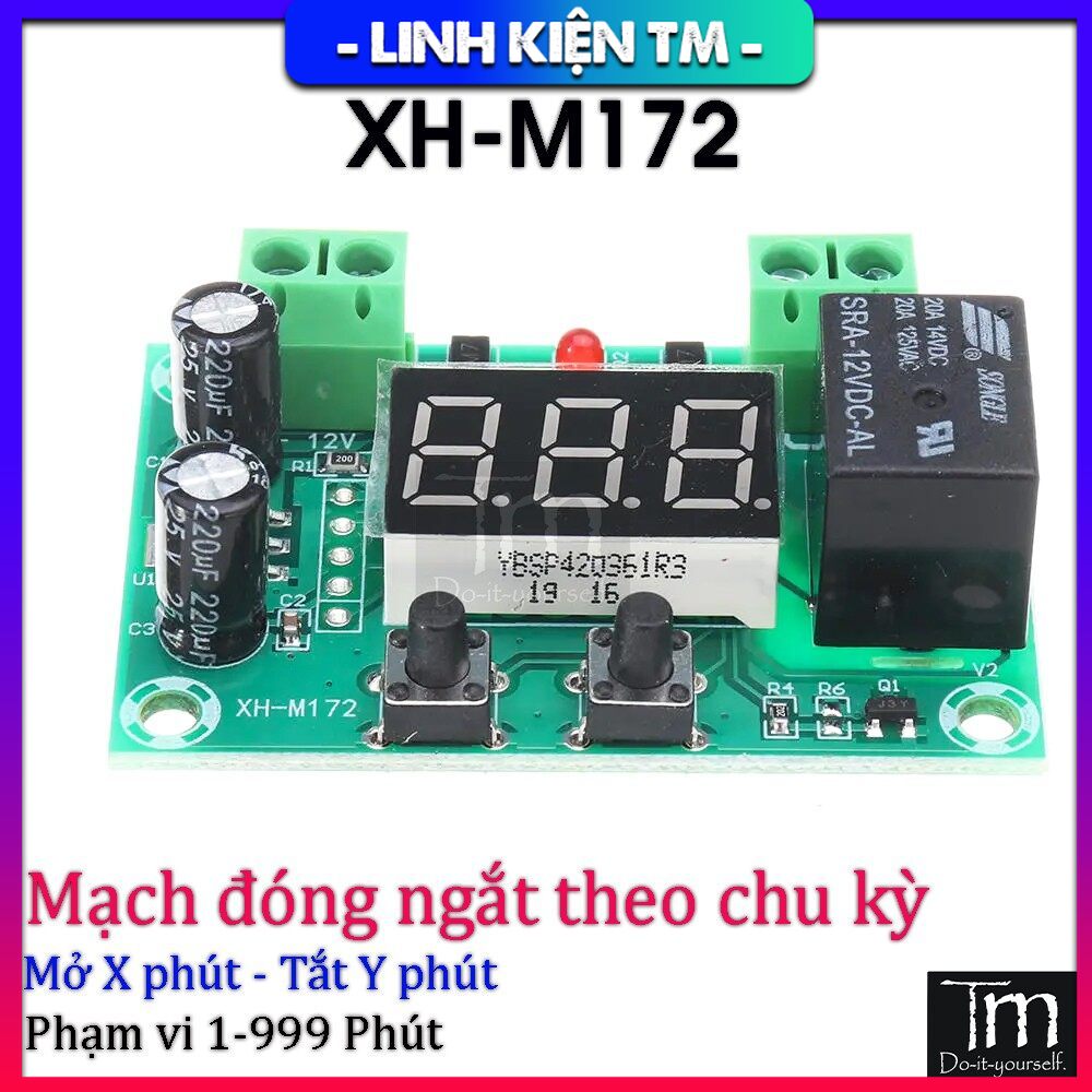 Mạch đóng ngắt thiết bị theo chu kỳ lặp lại tiện dụng