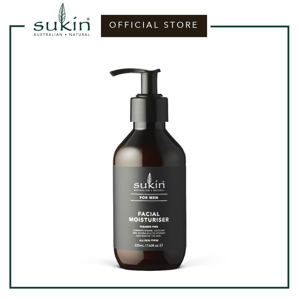 sukin for men facial moisturiser