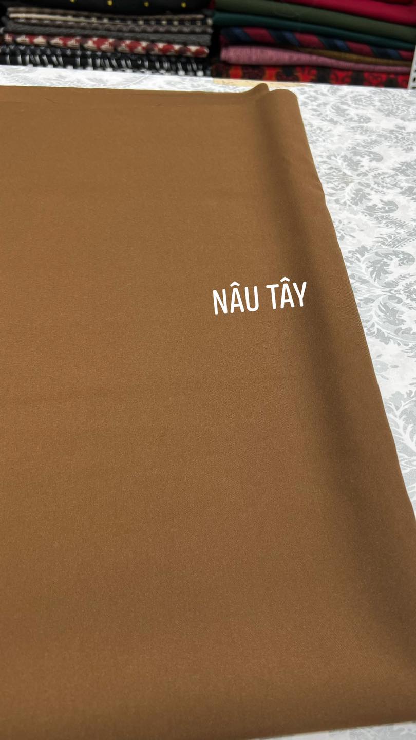 Vải trượt nhật sịn sò bảng màu 2