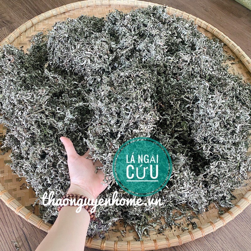 Lá ngải cứu khô