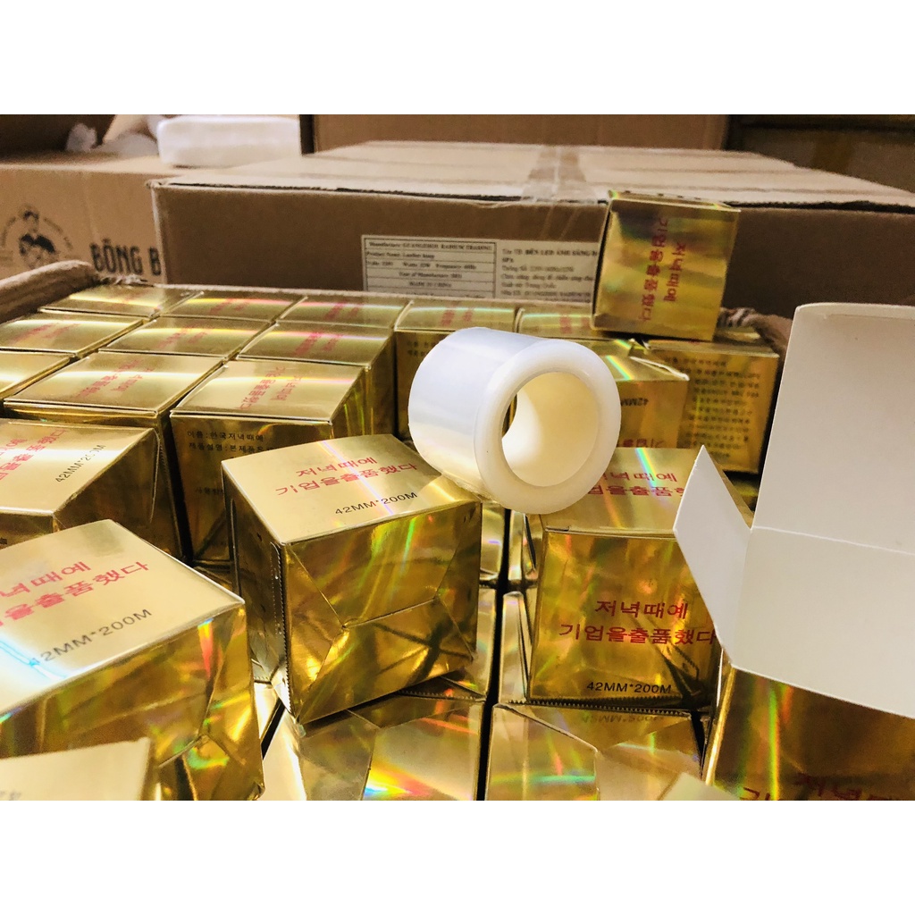 Cuộn nilong dễ bám - màng nilong ủ tê lông mày, môi, mí 42MM - 200MM