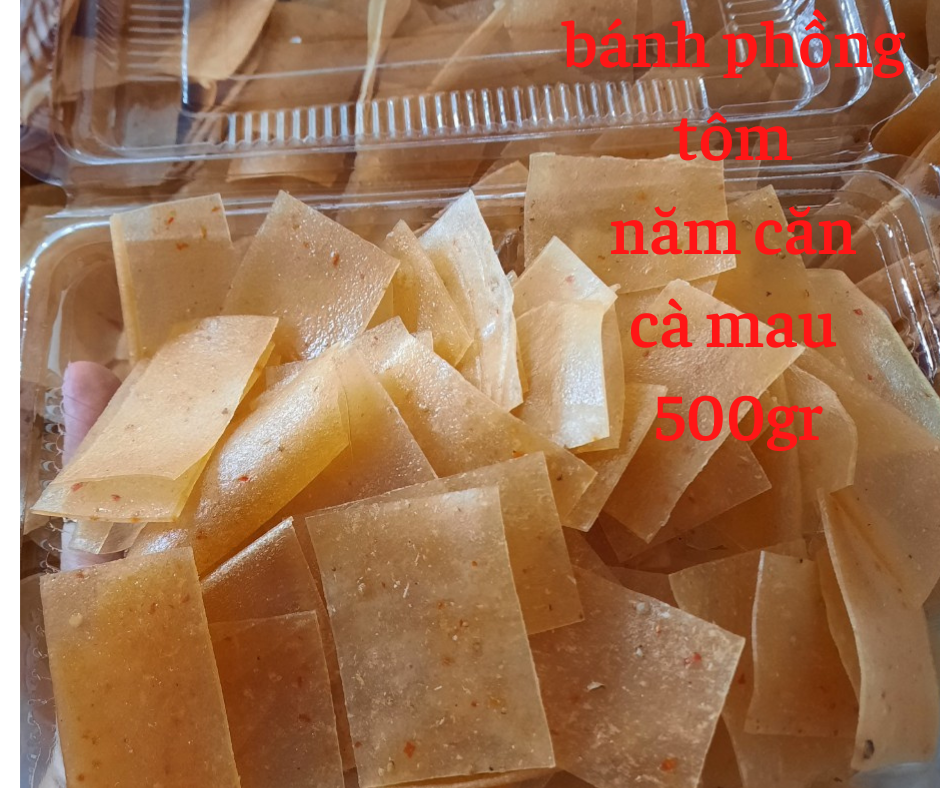 1kg bánh phông tôm đặc sản  cà mau