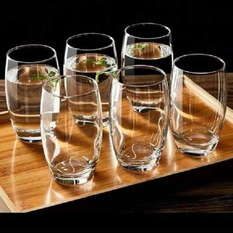 (Sẵn Hàng) Bộ 6 Cốc Thủy Tinh Luminarc 350ml