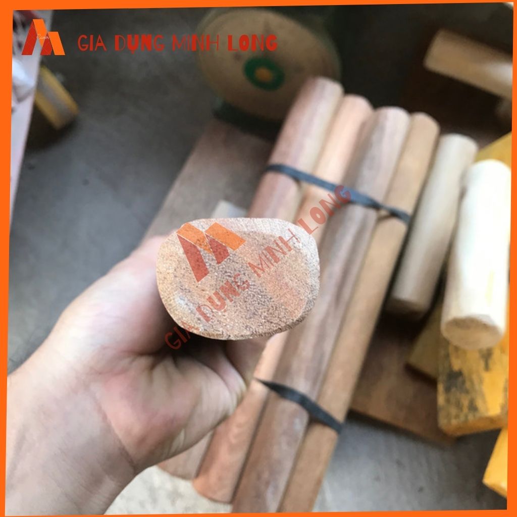 Cán búa gỗ, cán gỗ căm xe tra búa dài 30-35cm