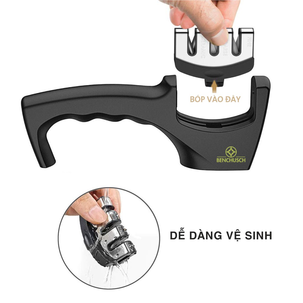 [HCM]DỤNG CỤ MÀI DAO 3 KHE BENCHUSCH