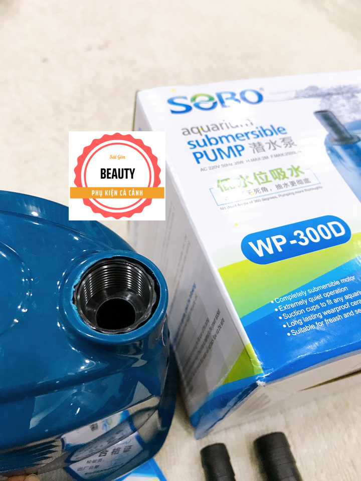 Máy Bơm Chìm, Máy Lọc Hồ Cá Sobo WP 300D 35w