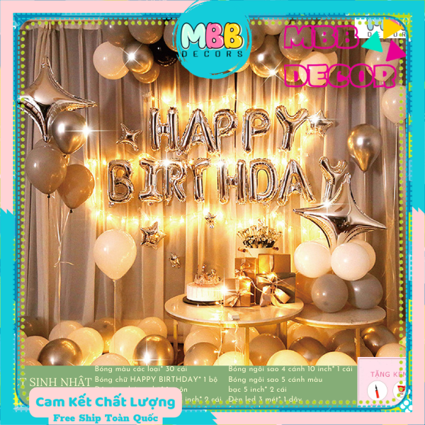 Shower age digital tape pump-birthday combo colorful happy birthday set for all ages