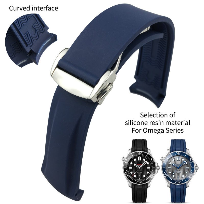 Silcone Watch Strap 20/22mm Rubber Band 
