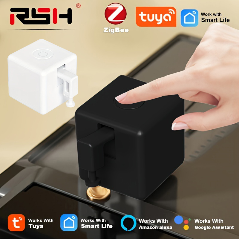 【original】 New Zigbee Smart Fingerbot Plus Switch Button Pusher Touch Fingerbot Tuya Smart Life Control Work with Alexa Google