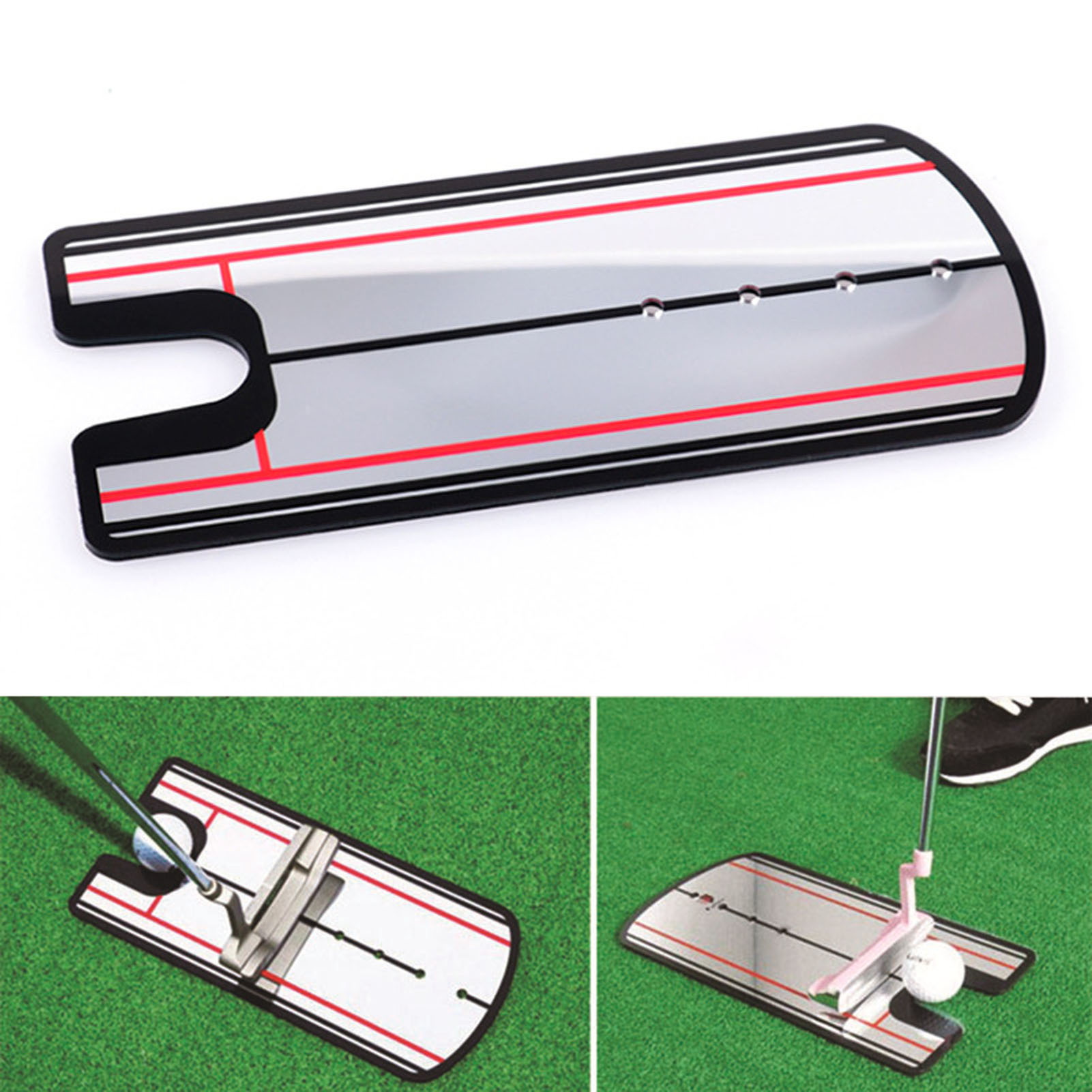guyouzi® Golf Putter Training Aid Boost Progress with Golf Putter Corrector Improve Your Golf Swing with Portable Putting Corrector Boost Your Progress Today less Than