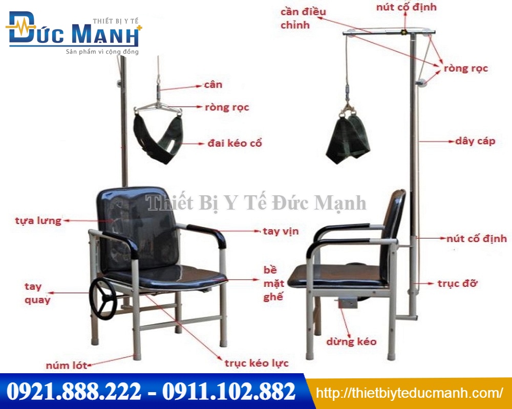 Ghế kéo dãn cột sống cổ