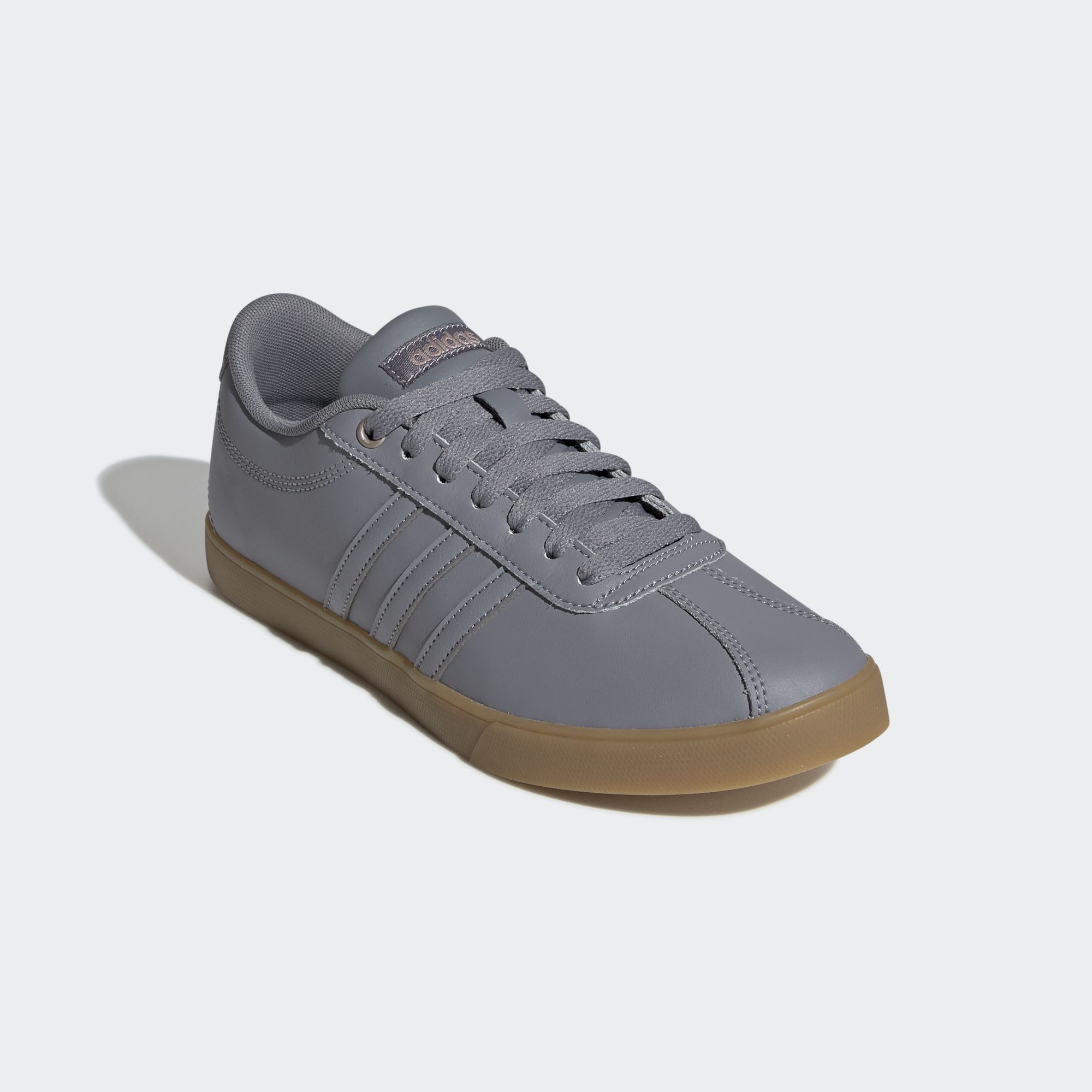 grey adidas courtset