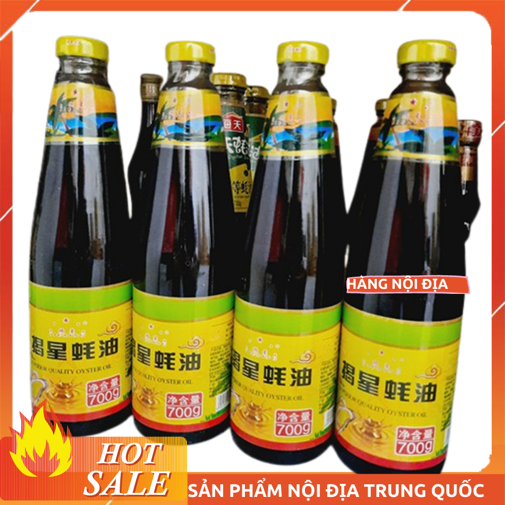 1 Chai 700gam Dầu Hào Hiệu JieXing