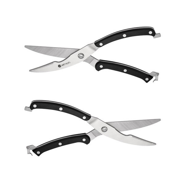 Bộ dao inox cao cấp ELMICH 7 món (4 dao, 1 kéo, 1 thanh mài dao, 1 giá để dao) EL3800