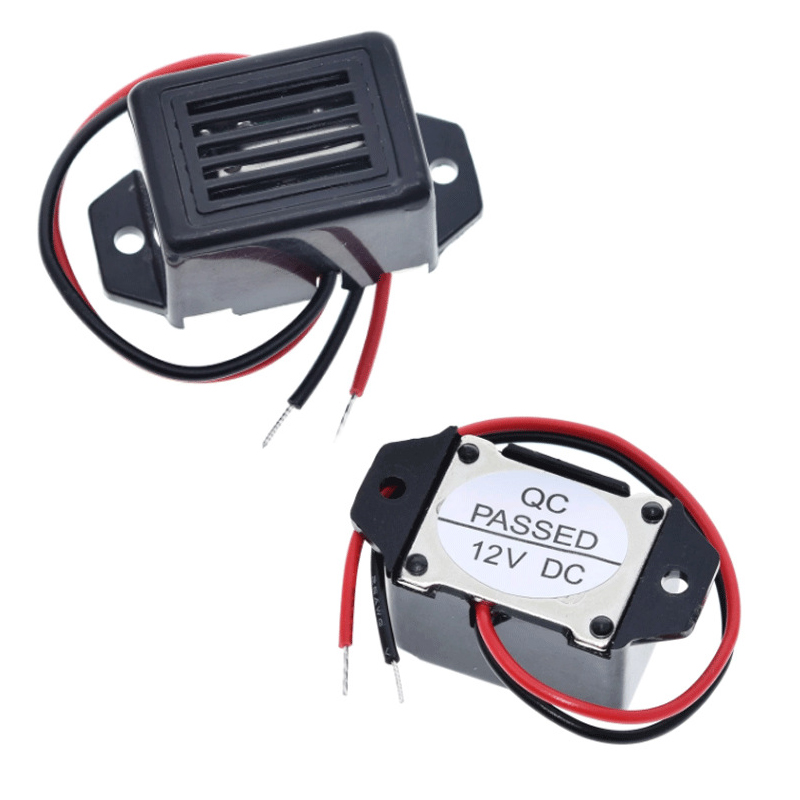 1Pcs 12V 85dB Mechanical Buzzer Take The Lead Vibrating The Buzzer Mini Electronic Alarm XUANTING. 