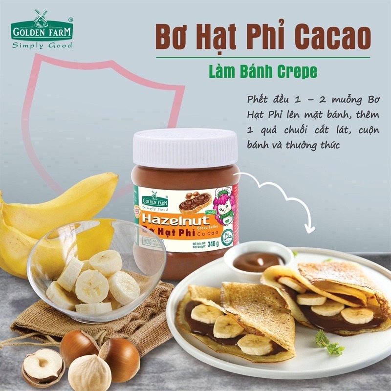 Bơ hạt phỉ Golden Farm