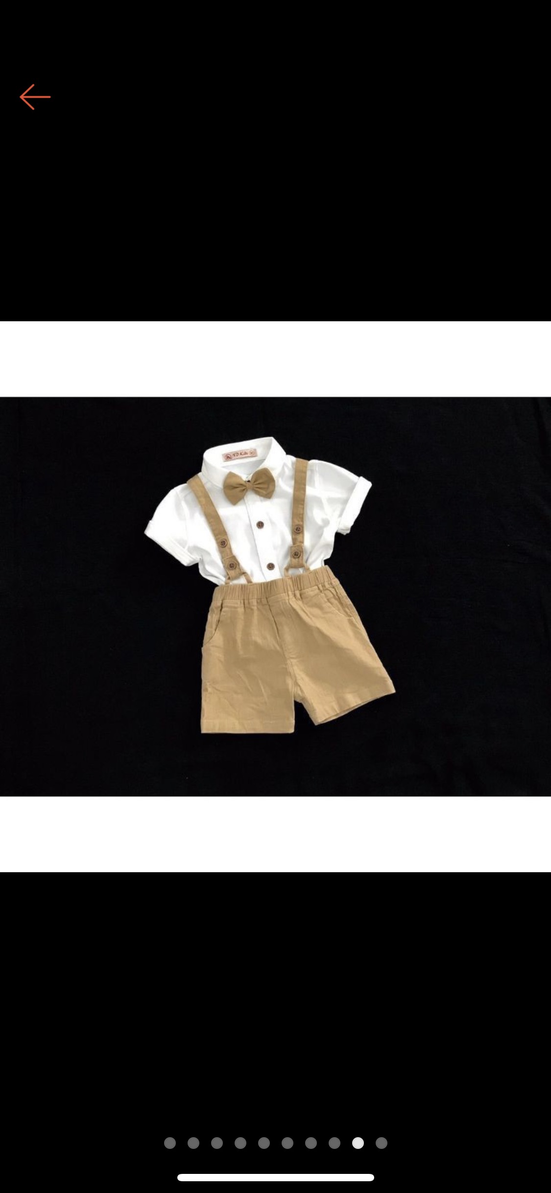 Bộ yếm vest gile bé trai