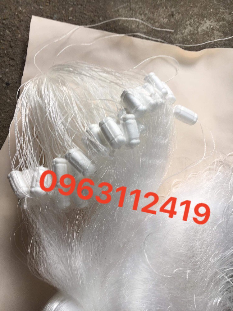 Lưới đánh cá 3 màn then 3 cao 2m8 dài 80 mét