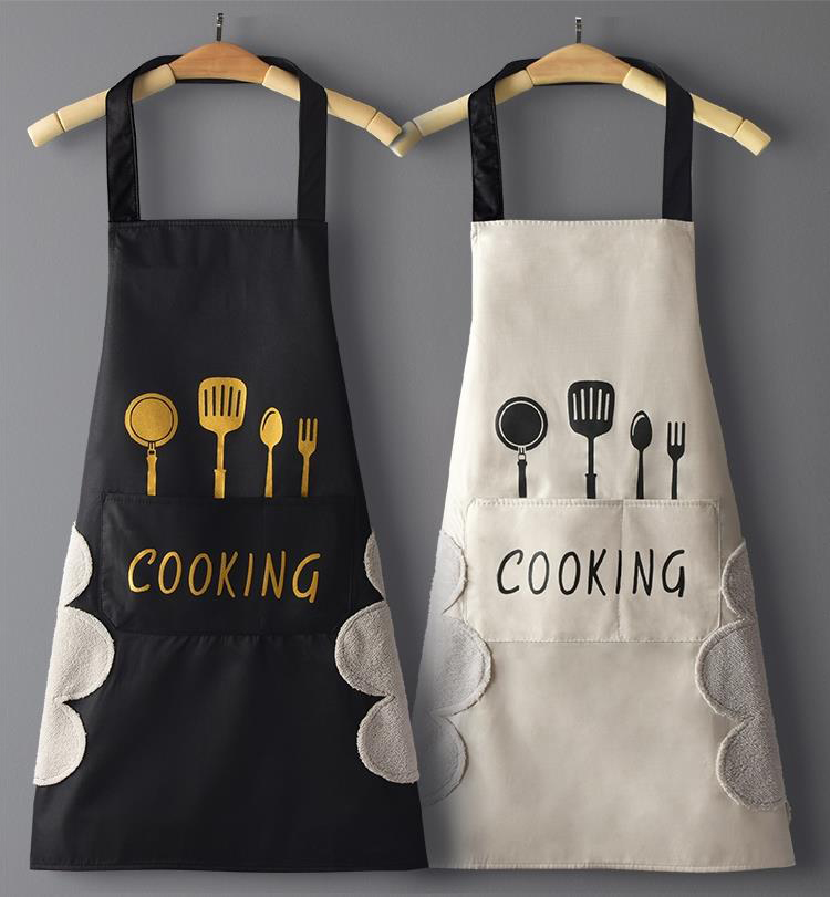 Tạp Dề Chống Thấm Nước Họa Tiết Cooking