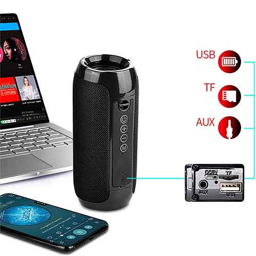 [HCM][BIG SALE 50%] Loa Bluetooth T&G 117 loa bluetooth loa bluetooth mini loa bluetooth cao cấp loa bluetooth mini giá rẻ - [HAKOCHI TECK]