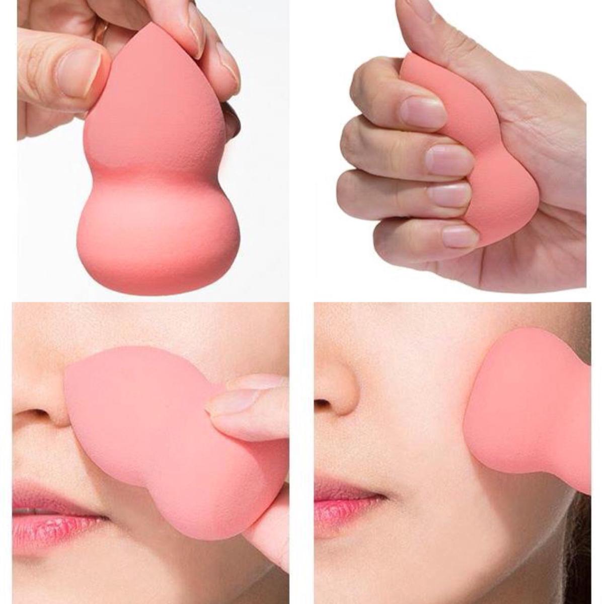 Bông mút tán kem nền hình hồ lô ( ngẫu nhiên )