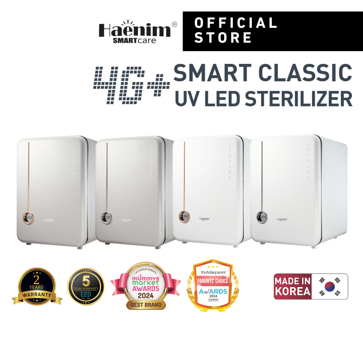 Haenim 4G+ Smart Classic UVC-LED UV Sterilizer Lazada Singapore