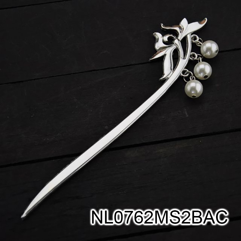 Trâm cài tóc cổ trang phong cách đơn giản chuỗi hạt