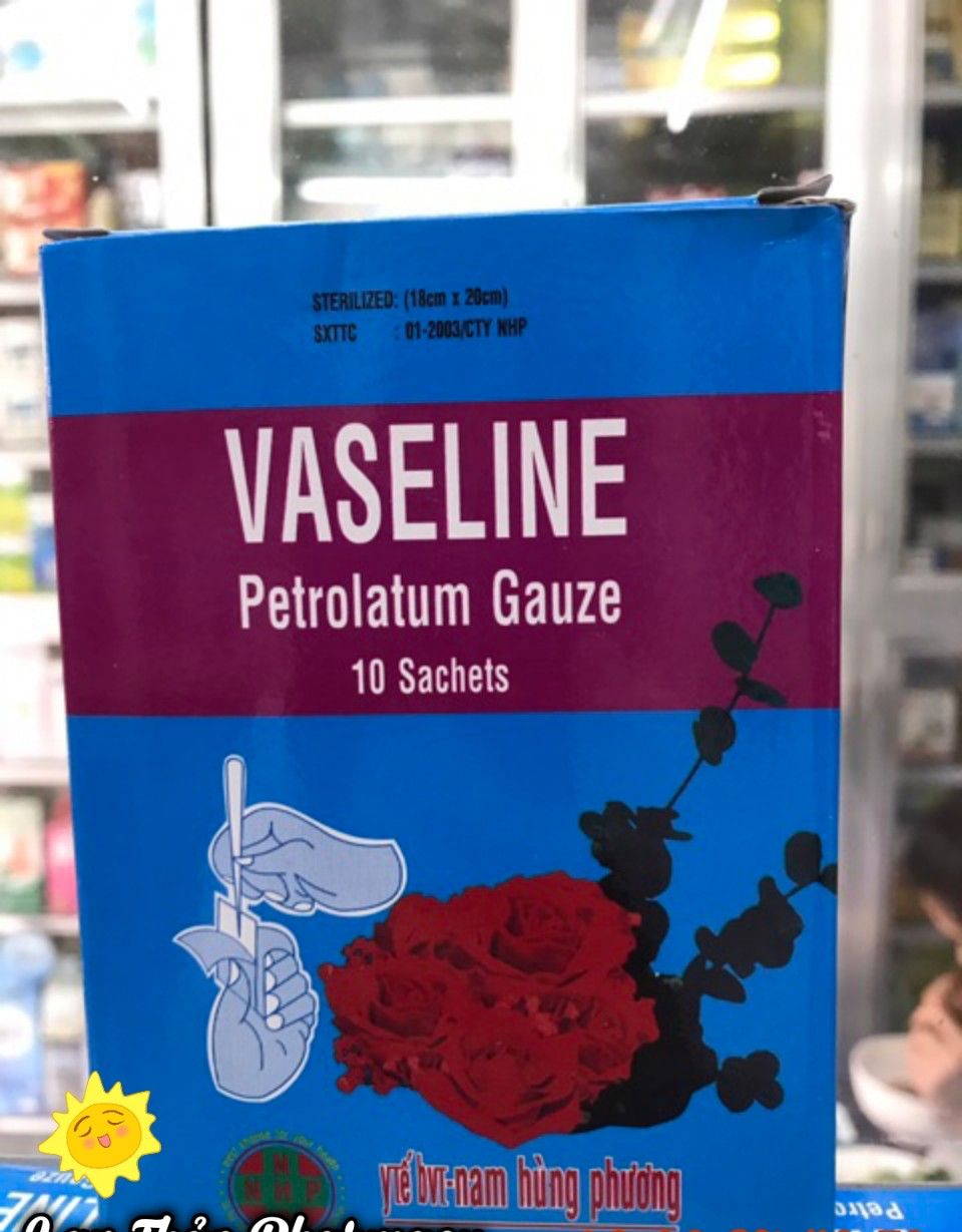 MIẾNG DÁN VASELINE HỘP 10 MIẾNG