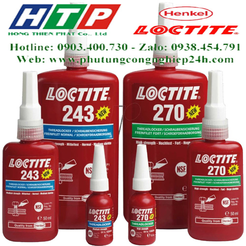 Thông tin kỹ thuật keo loctite 243 - 50ml