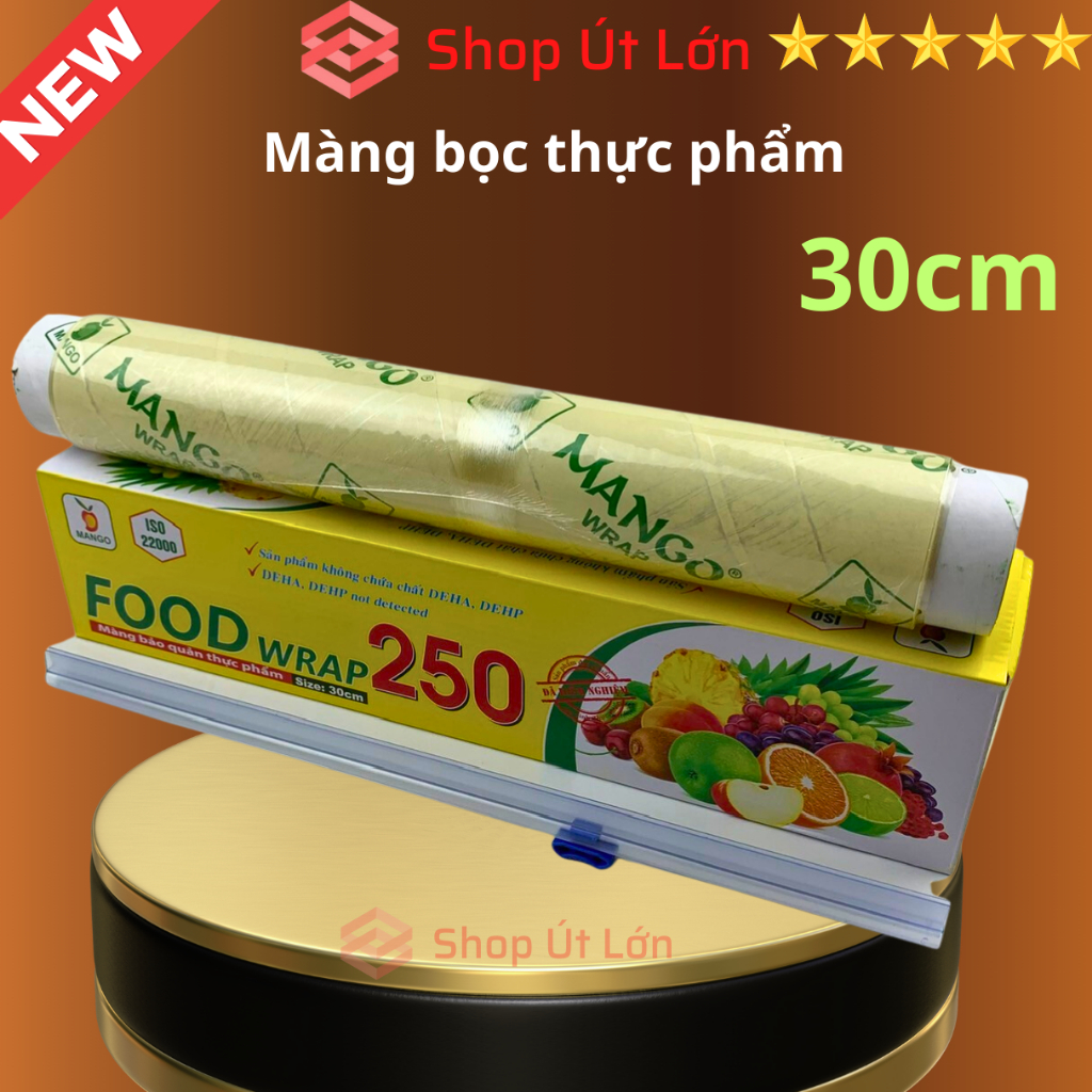 Màng bọc thực phẩm, màng co food wrap 250, rộng 30cm