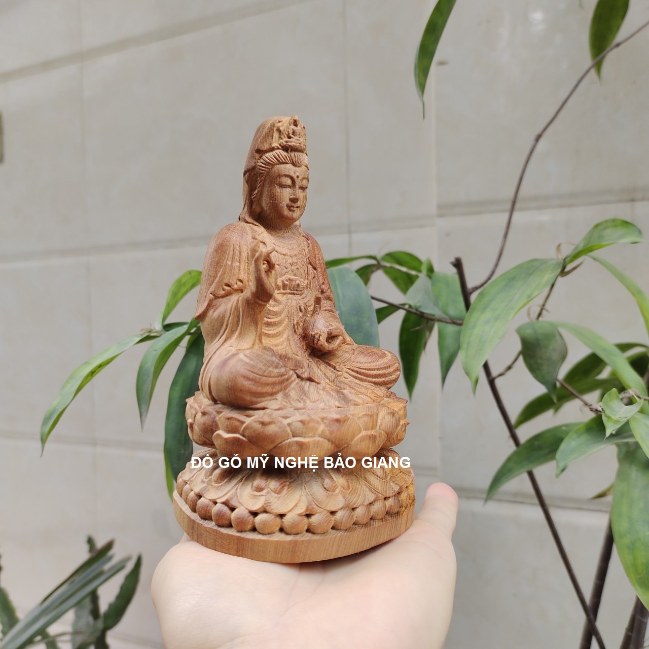 Tượng phật bà quan âm gỗ ngọc am