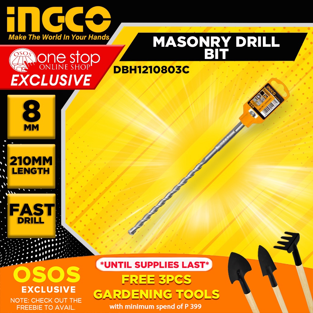 Ingco Original Sds Plus Masonry Drill Bit Mm X Mm For Concrete