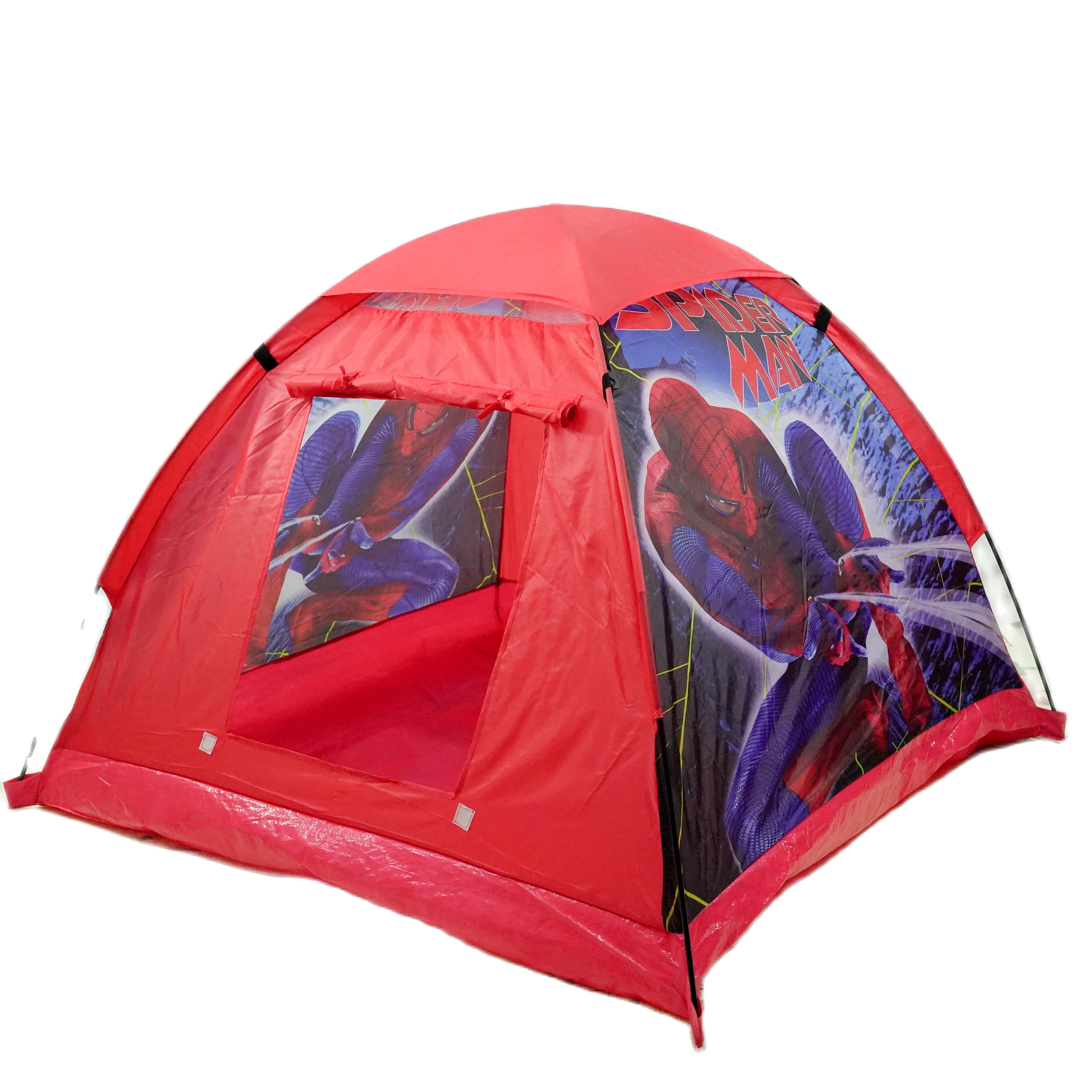 Tenda Anak Bermain Camping Indoor Outdoor - Motif Spiderman & Barbie - Tenda  anak Motif Sppiderman - Tenda anak motif Barbie - Tenda Anak Karakter