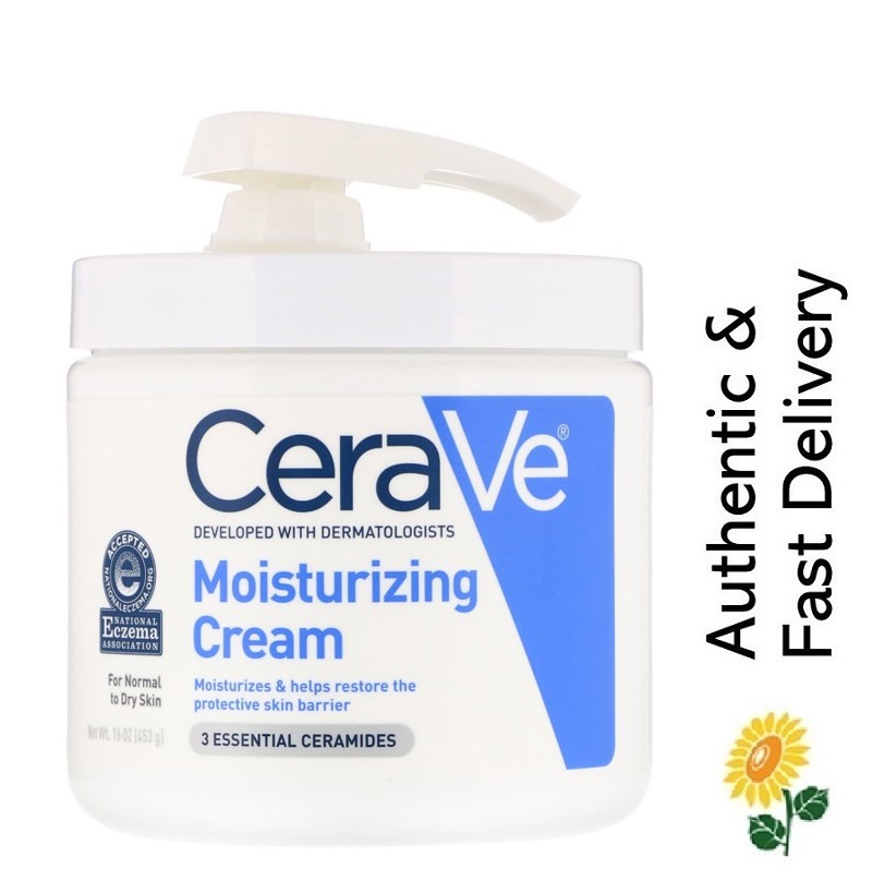cerave pump moisturizing cream